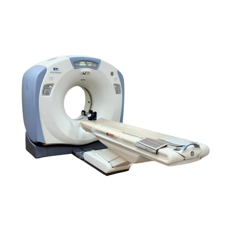 GE BrightSpeed Elite 16 CT combines thin-slice imaging, fast scanning, and a compact design.