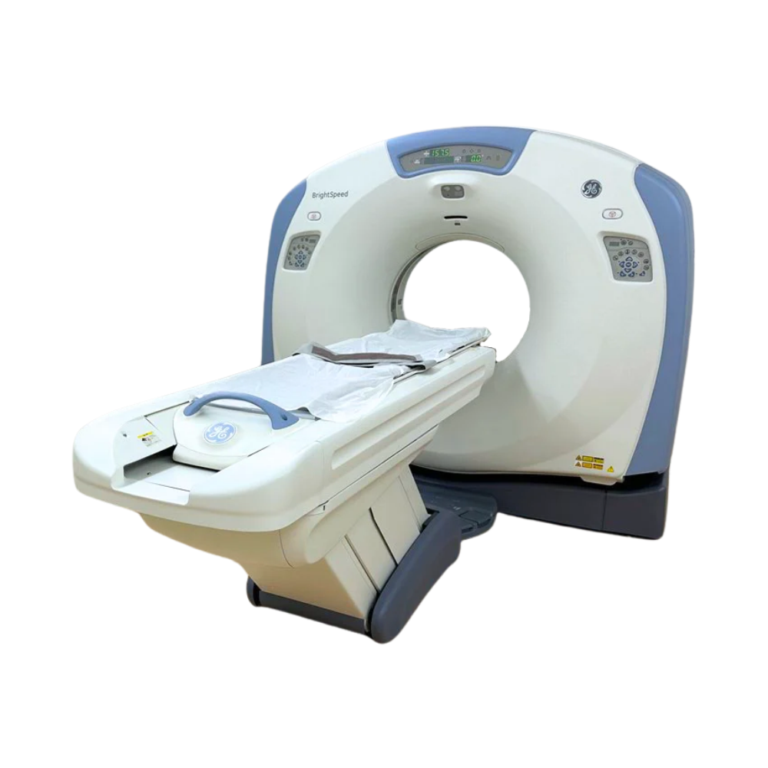 GE BrightSpeed Elite Select 16 CT uses a HiLight detector for detailed thin-slice imaging.