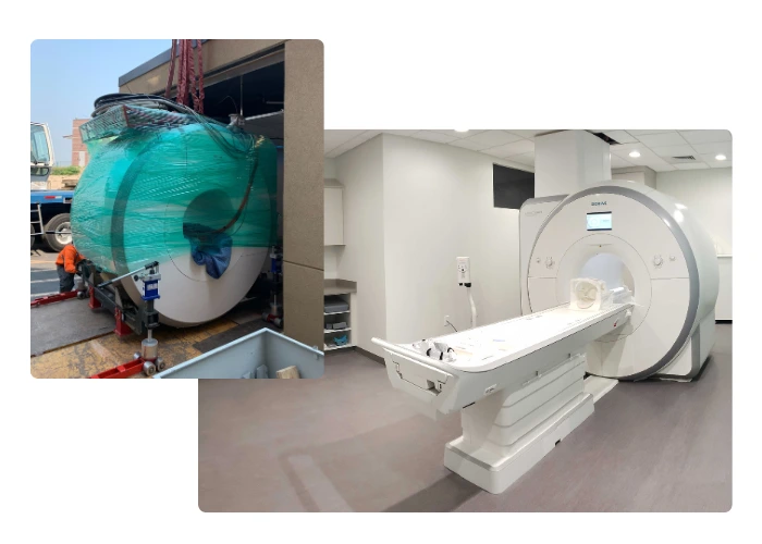 install and relocate