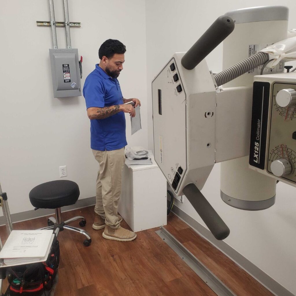 medical x ray machine repair technician