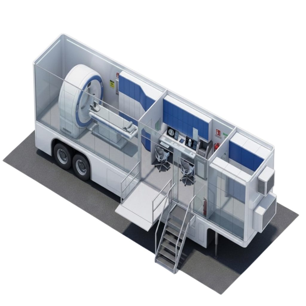 mobile ct imaging trailer mockup sample rendering 2