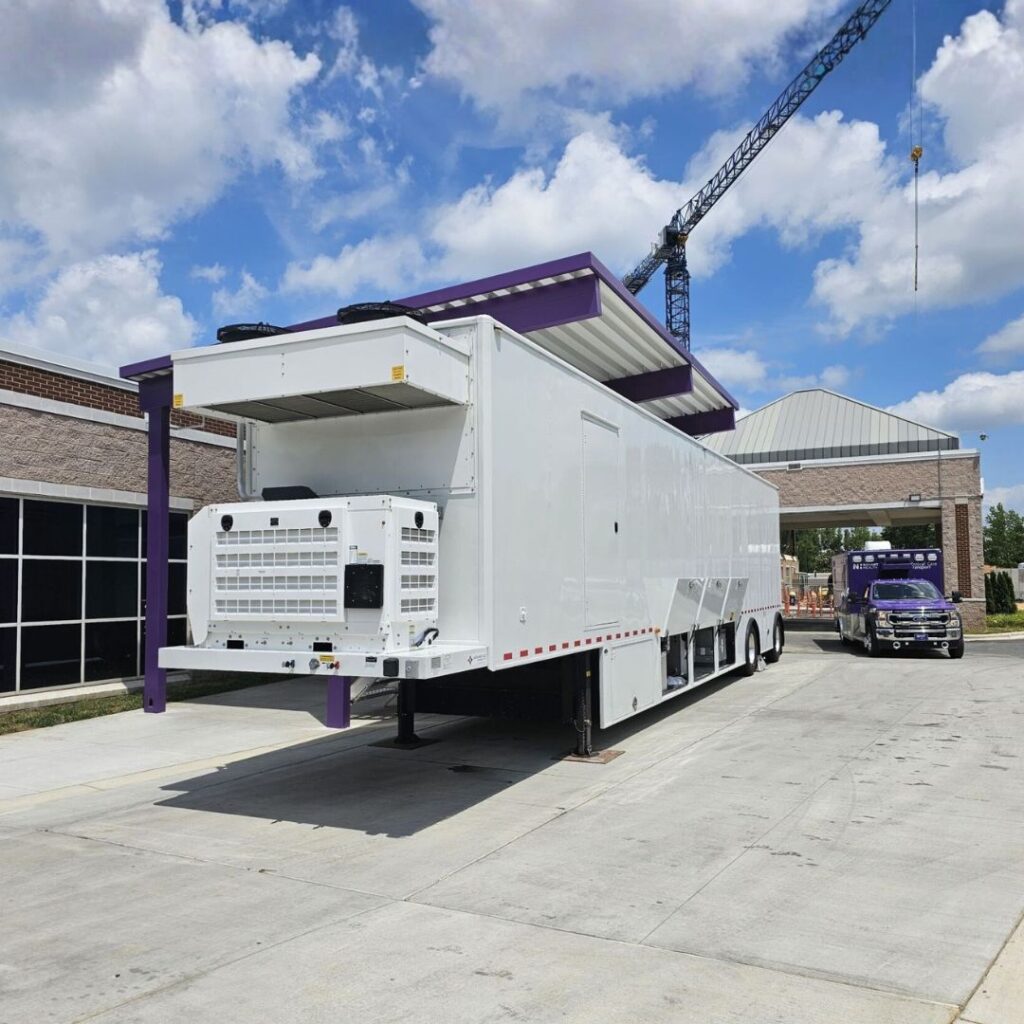 mobile imaging trailer onsite delivery