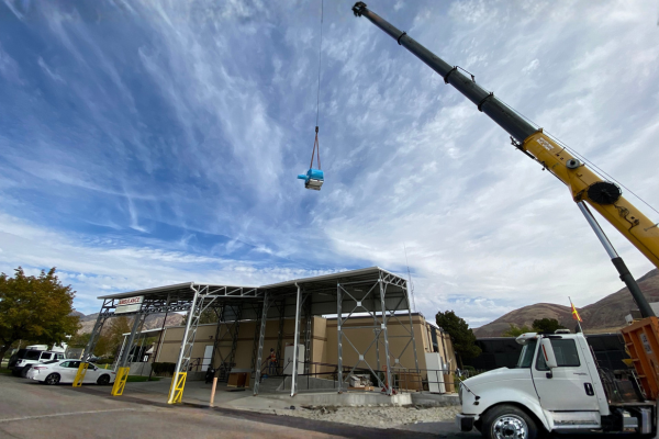 new mri machine installation hospital