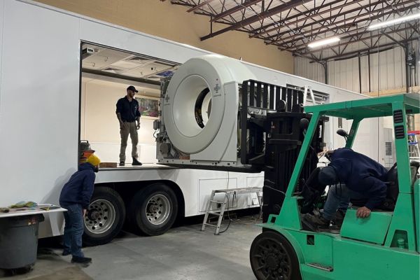 pet ct mobile imaging trailer construction 2