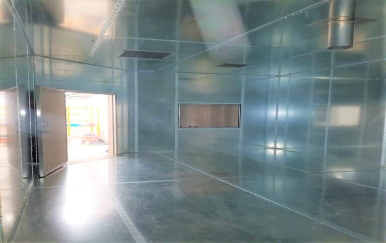 shielding, galv room