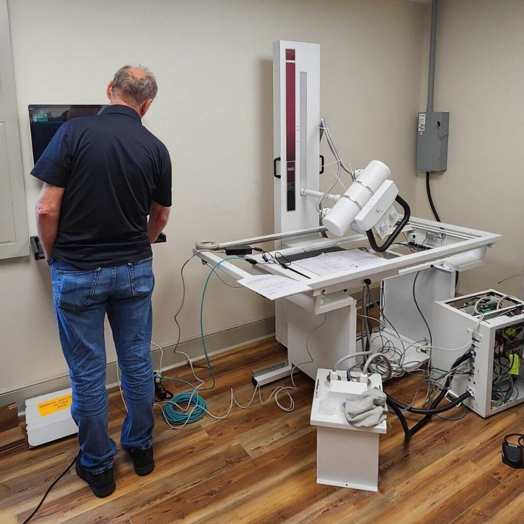 veterinary x ray machine repair service